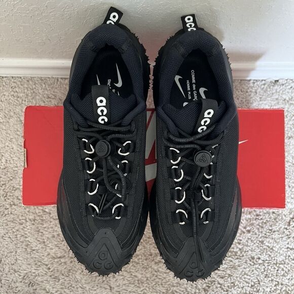 Nike ACG Mountain Fly 2 Low SP x Comme des Garcons Black Size 6 FZ3311-001 New main image 4